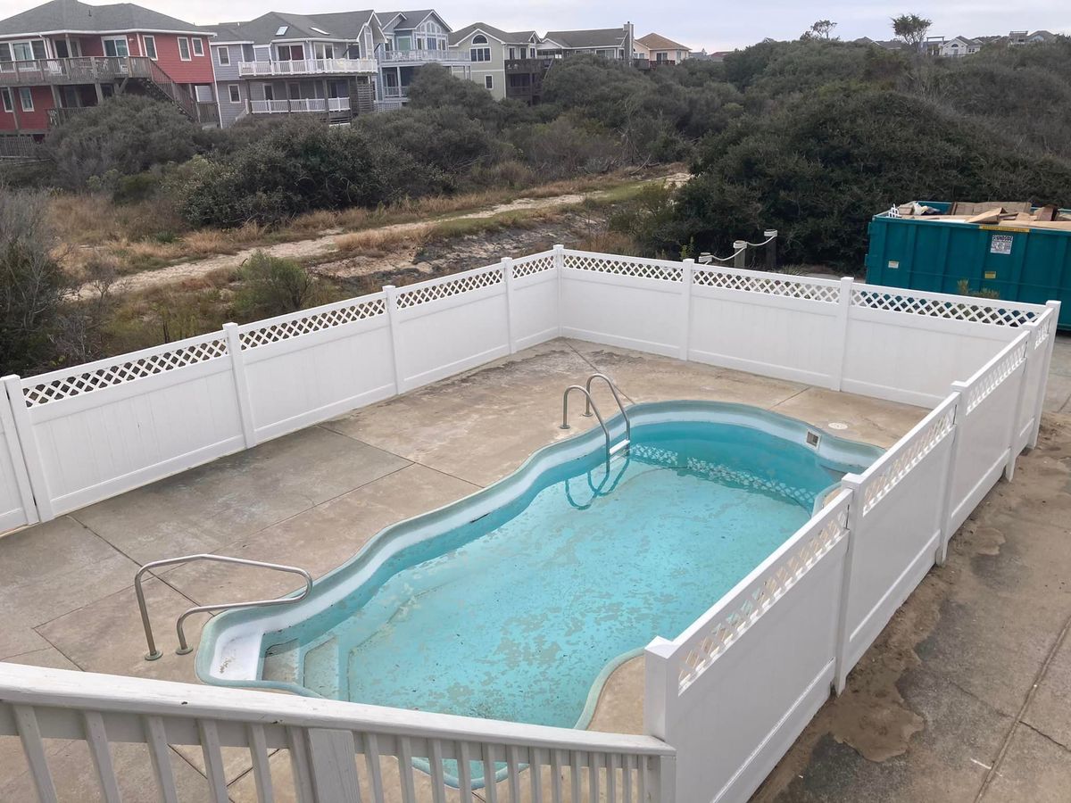 Vinyl Fencing for Sea Level Fence in Virginia Beach, VA