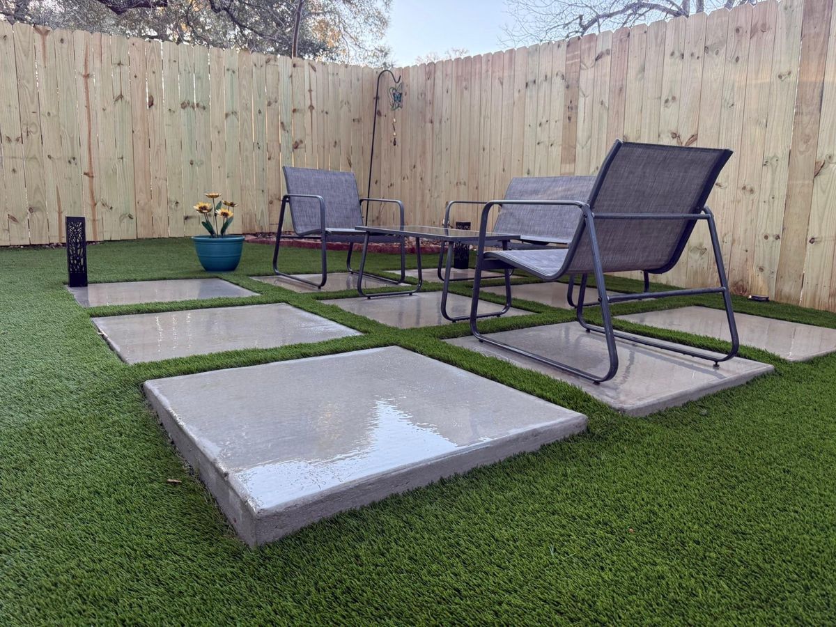 Turf Installation for Creative Edge Co. in San Antonio, TX