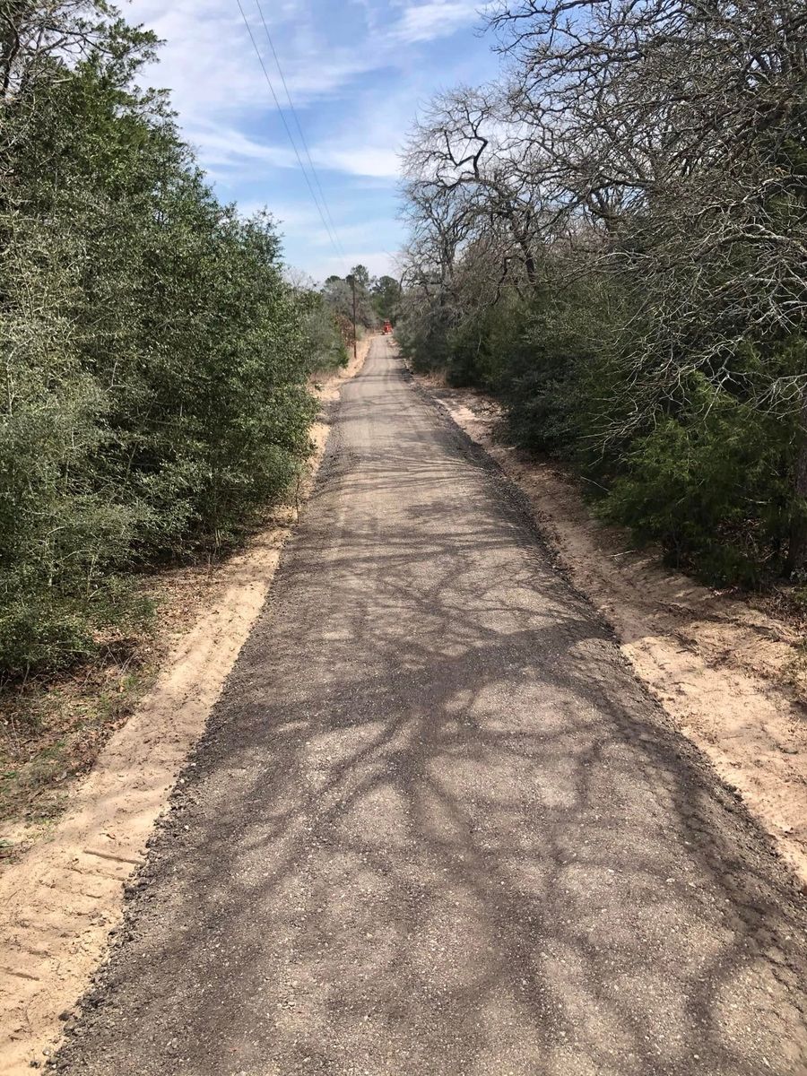 Roadbeds for RH Property Enhancement in Moulton, TX