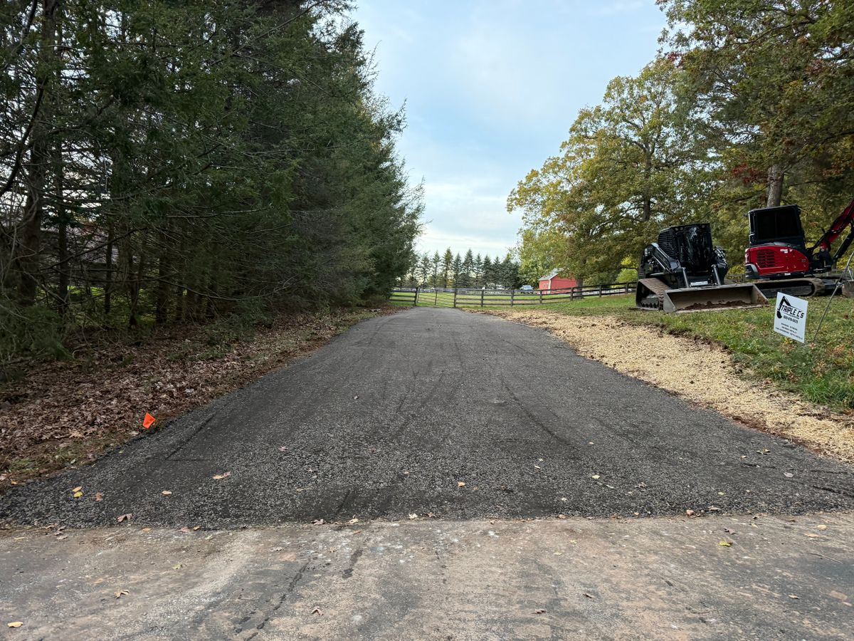 Sitework for Triple C’s Excavation in Ashford, CT
