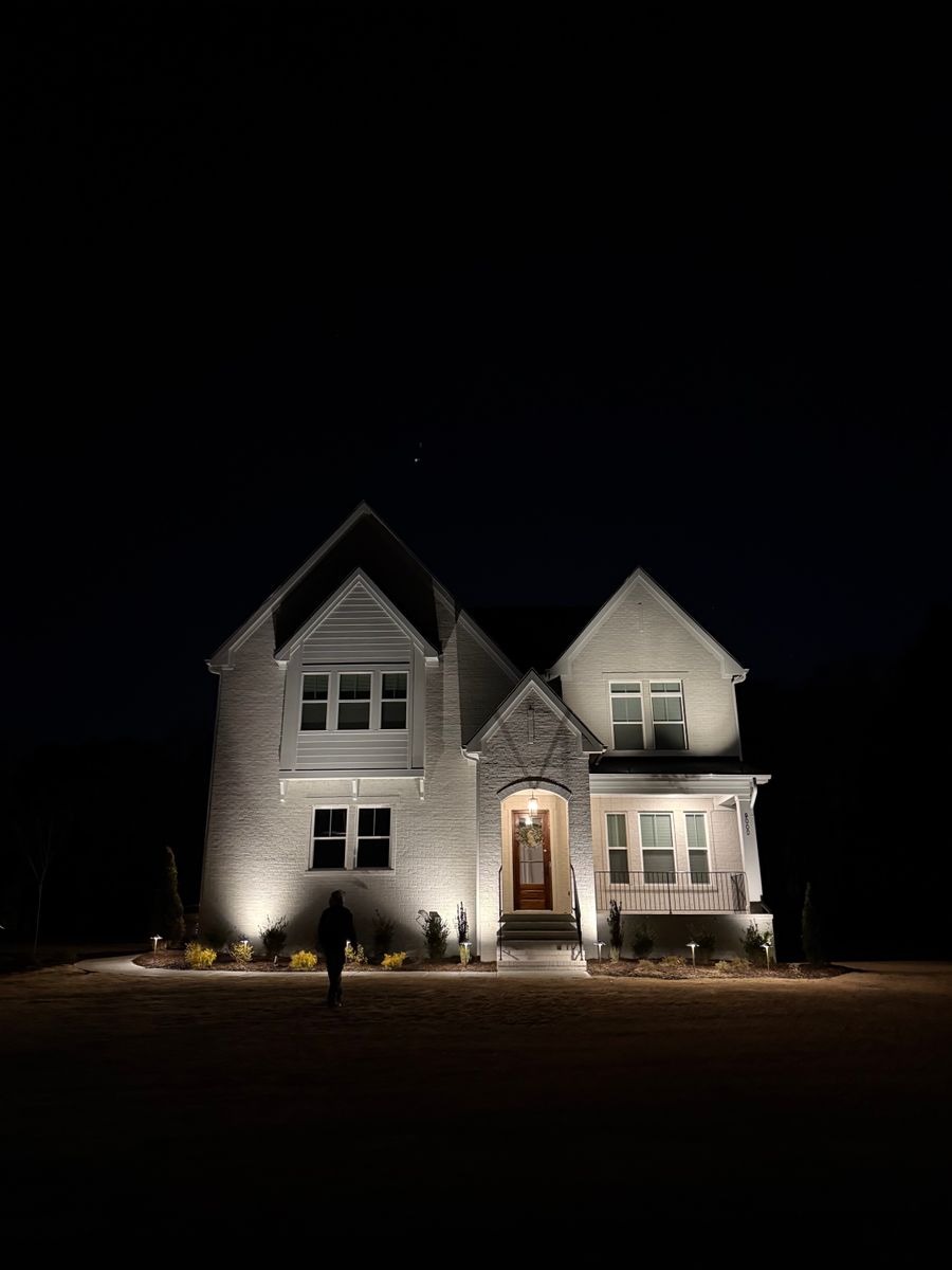 Landscape Lighting for Weiss Electric LLC in Wilmington, NC