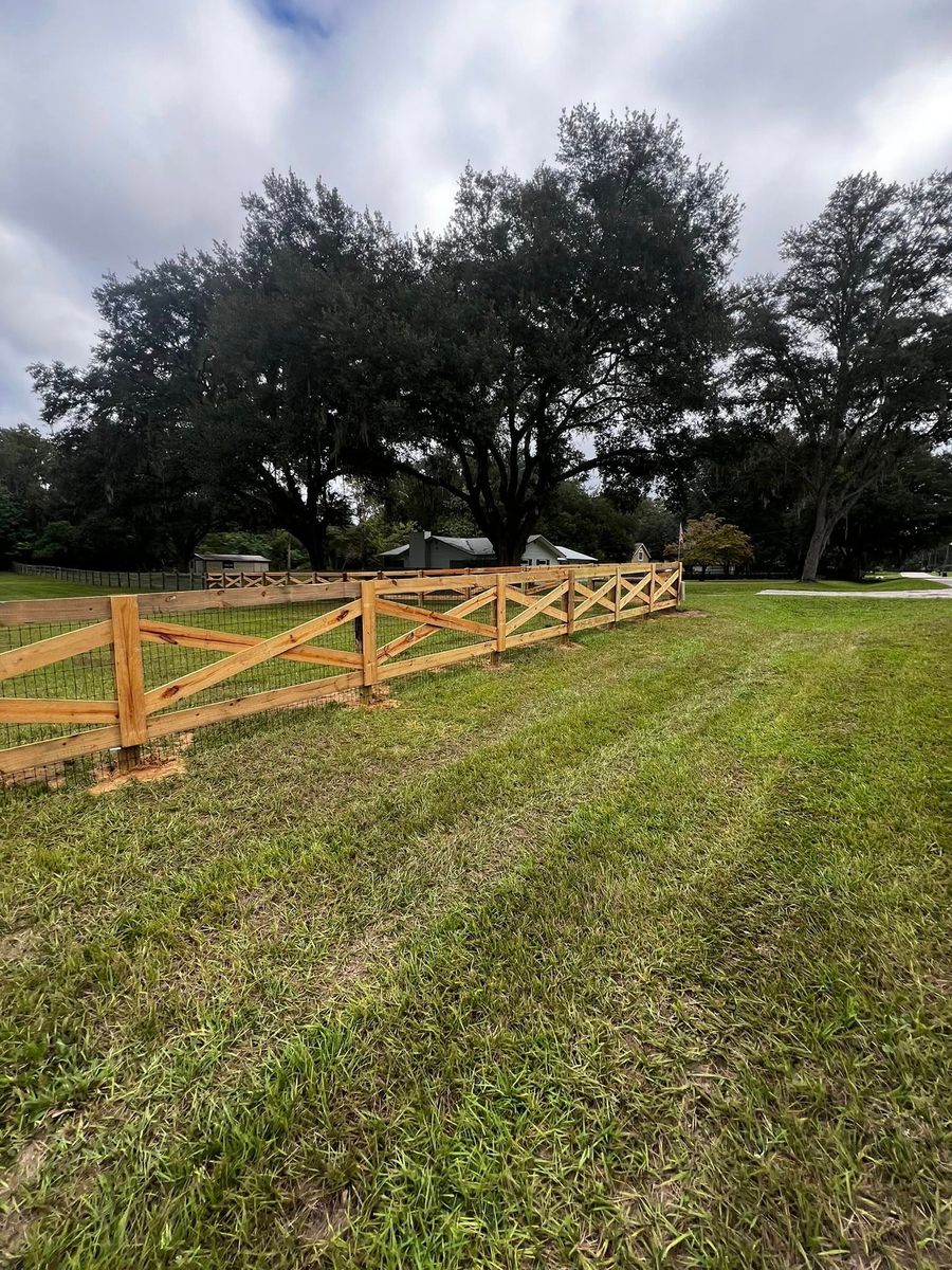 Landscape Installation for Browne’s Yard Creations in Fruitland Park, FL