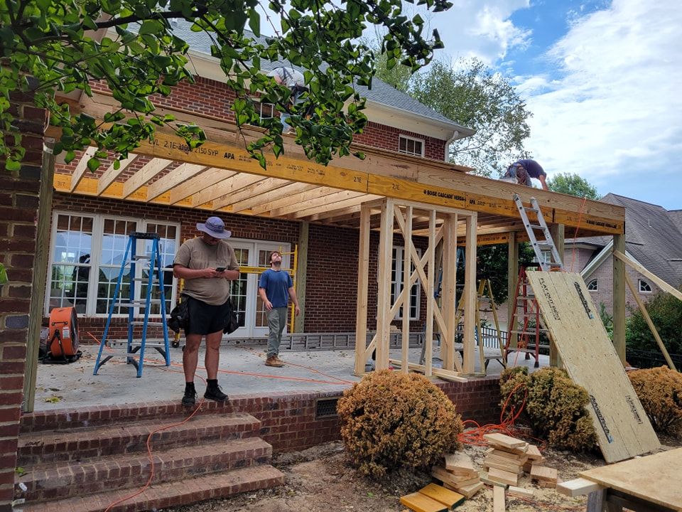 Deck & Patio Installation for T. Owen Henshaw Construction in Chattanooga, TN
