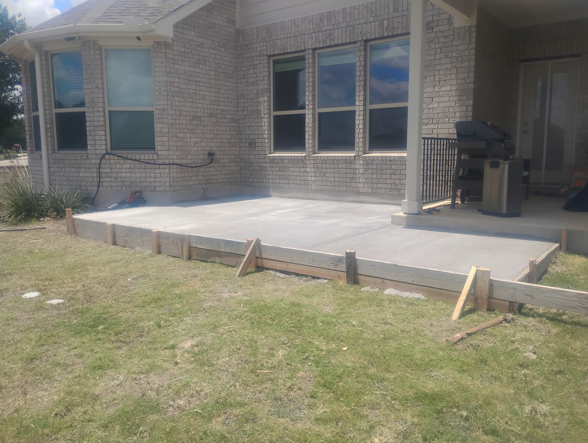 Concrete Services for Guzman's Landscaping Services in Austin, TX