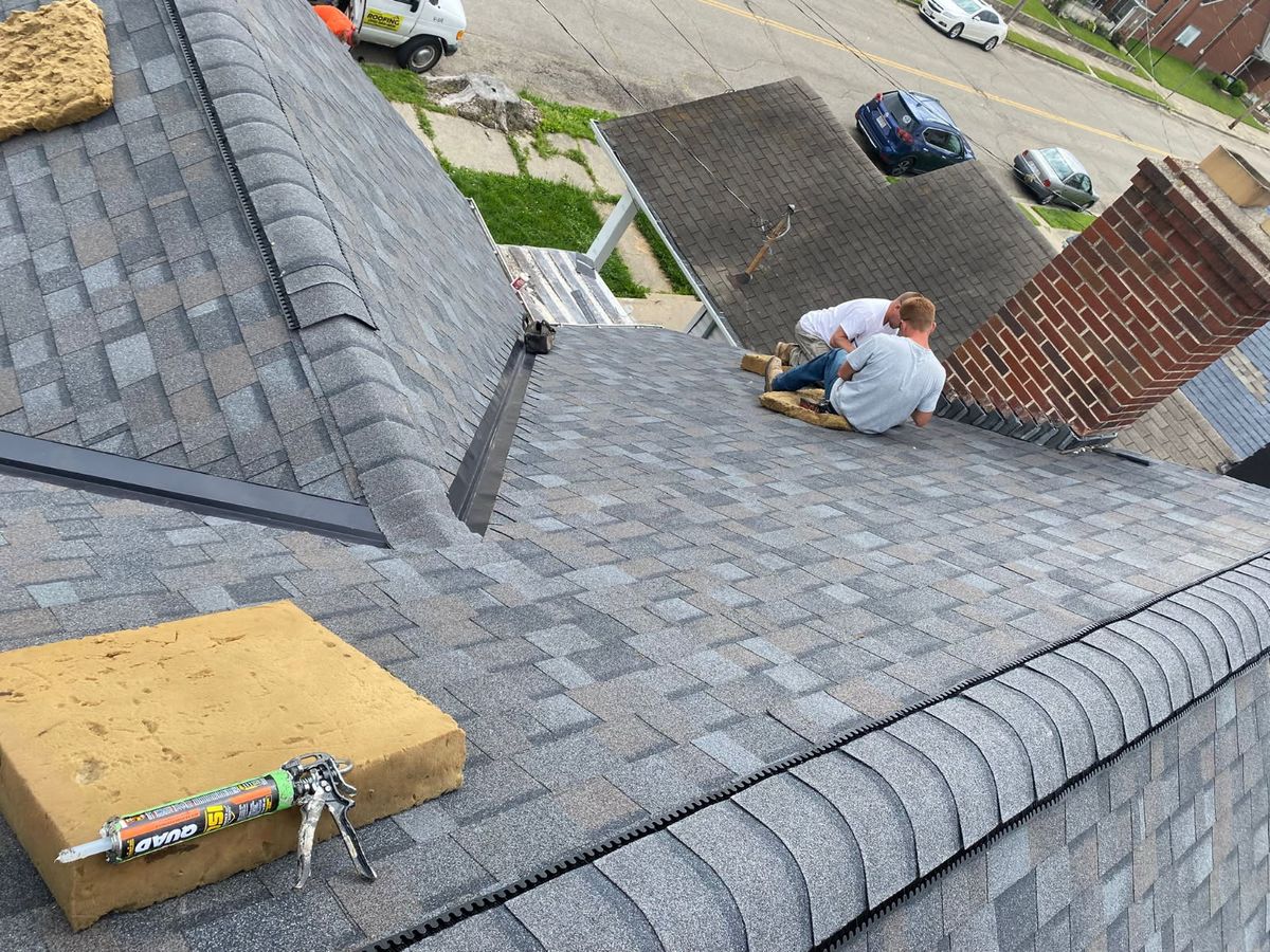 Chimney flashing for Precious Roofing in Madeira, OH