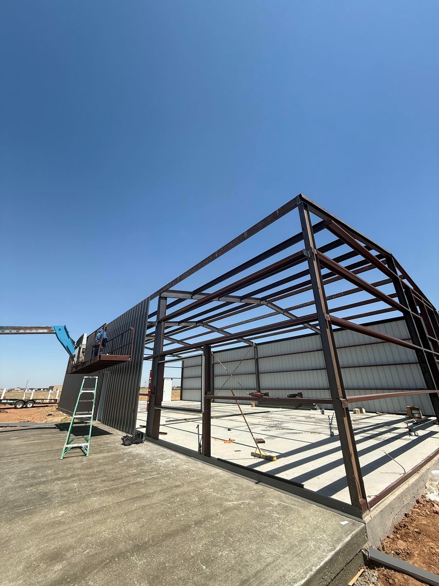 Garages for WT Precision Buildings in Brownfield, TX