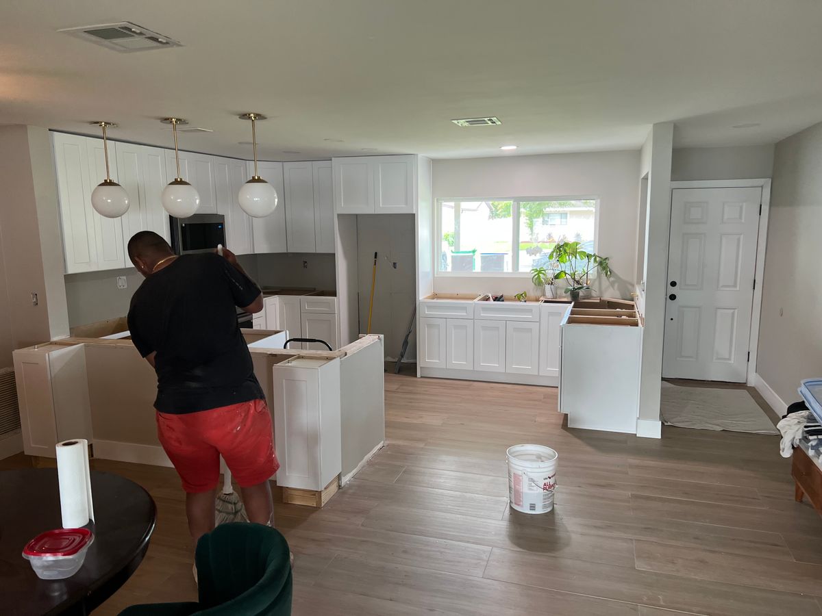 Kitchen and Bathroom Renovations for CGP Construction in Kissimmee, FL