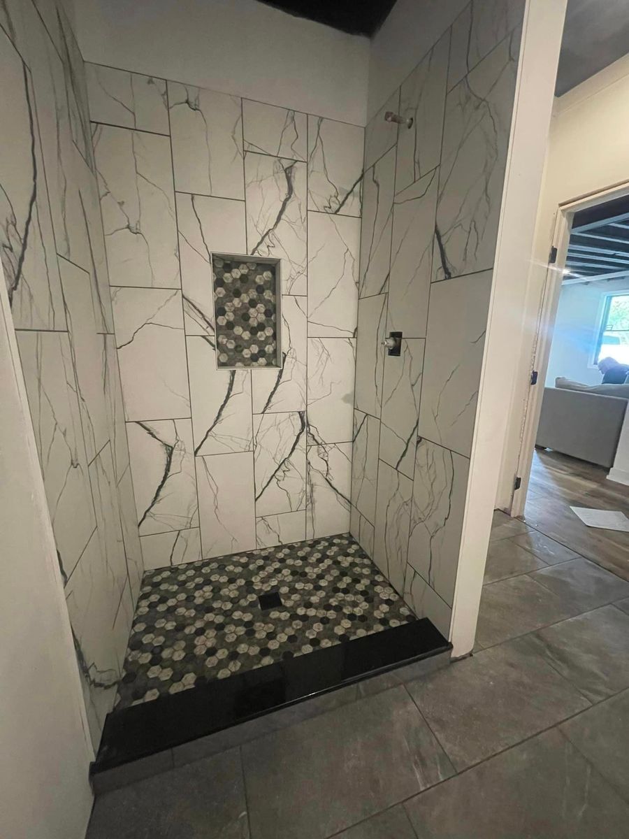 Bathroom Renovation for JC Tile in Fowlerville, MI