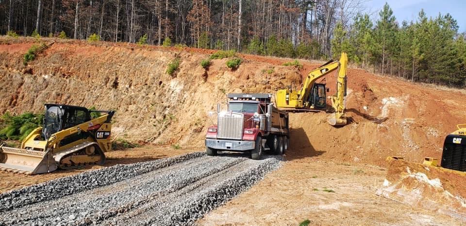 Grading for Stines and Company  in Rutherfordton, NC