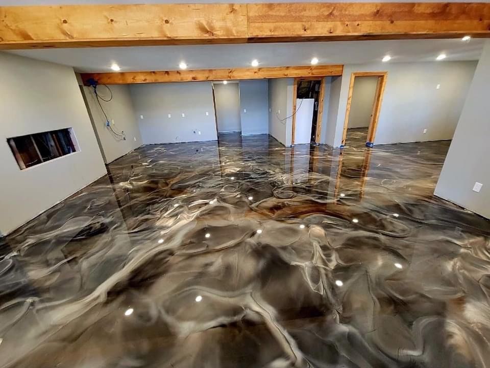 Epoxy Floor Coatings for Texas Curb N Borders in Houston, TX