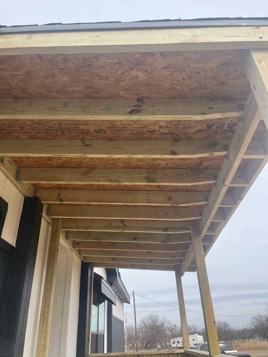 Porches & Pergolas for BAKER Carpentry in Joshua, TX