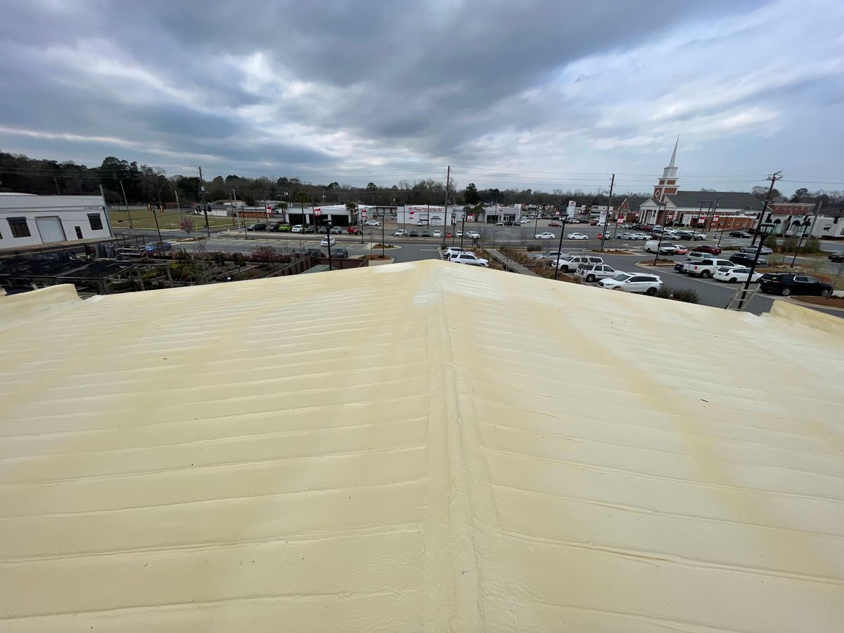 Commercial Spray Foam Roofing for CTE Roofing and Insulation in Dublin, GA