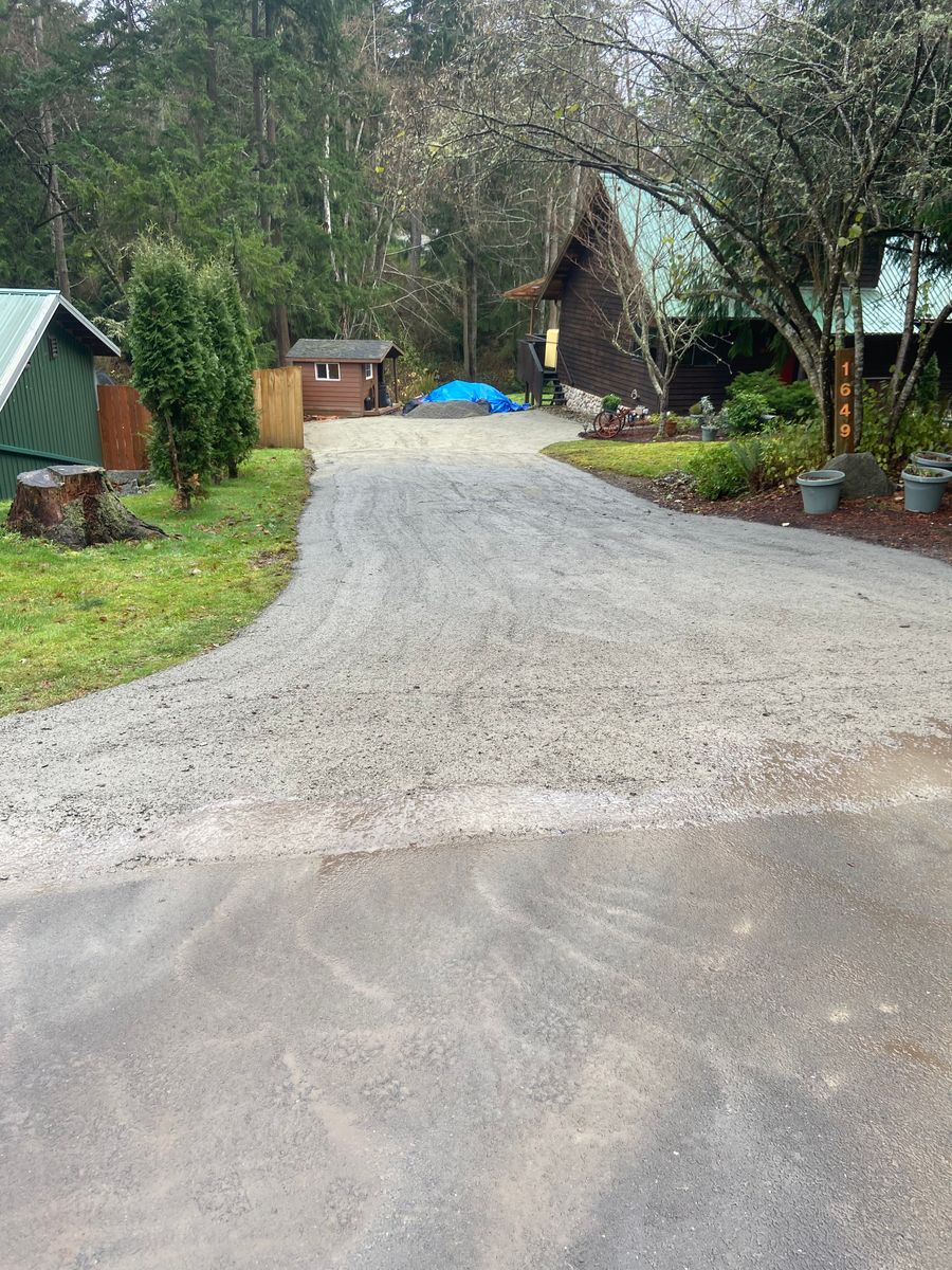 Driveway Repair for AR Trucking & Excavation LLC in Stanwood, WA