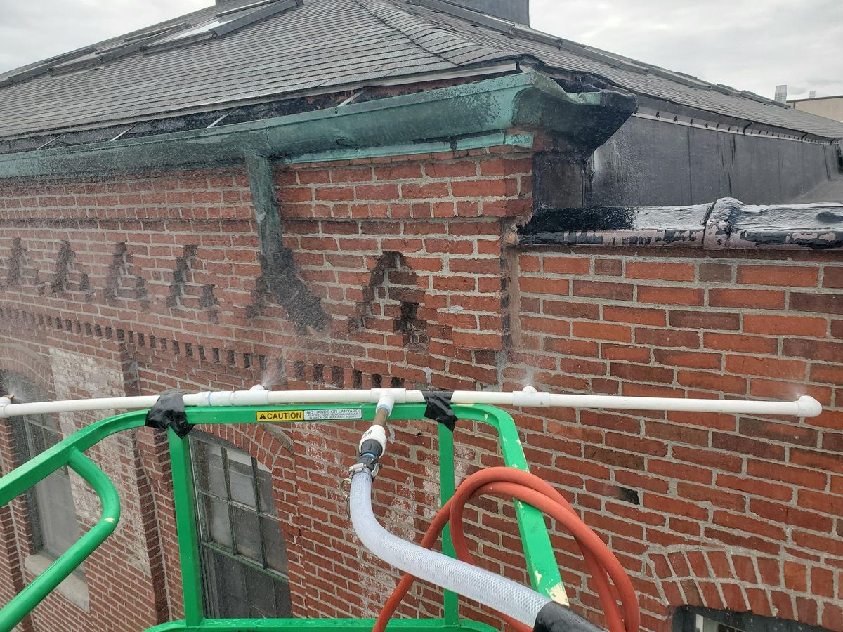 Brickwork for James T. Coughlan Restoration in Brockton, MA