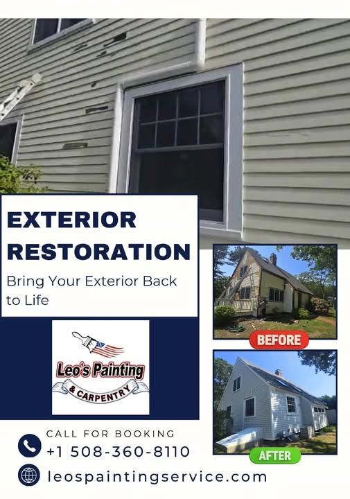 Exterior Painting for LEO'S PAINTING & HOME SOLUTIONS in Cape cod, MA