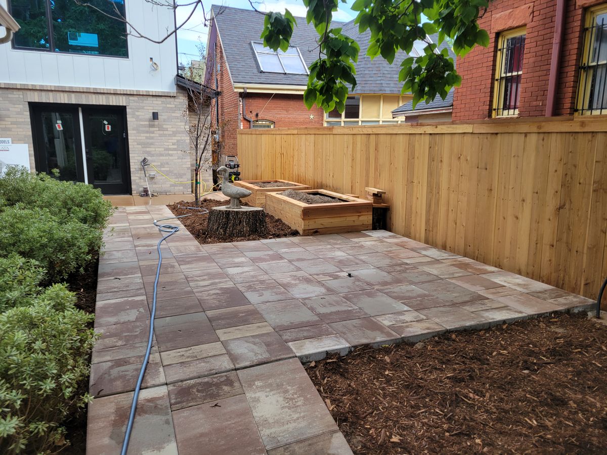 Mulch Installation for JS Landscaping Colorado in Denver, CO