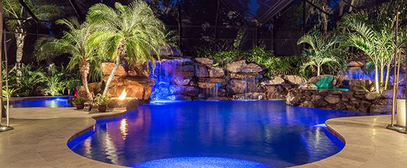 Custom Pool Design for James River Pools and Spa in Powhatan, VA