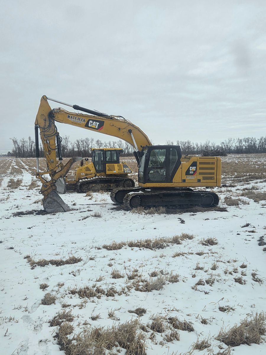 Land Clearing & Demolition for Matejcek Excavating in Breckenridge, MN