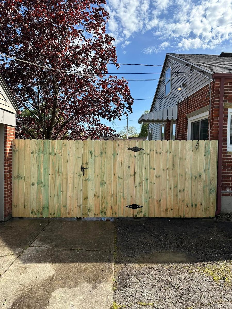 Gate Installation for TMP Fence in Xenia, OH