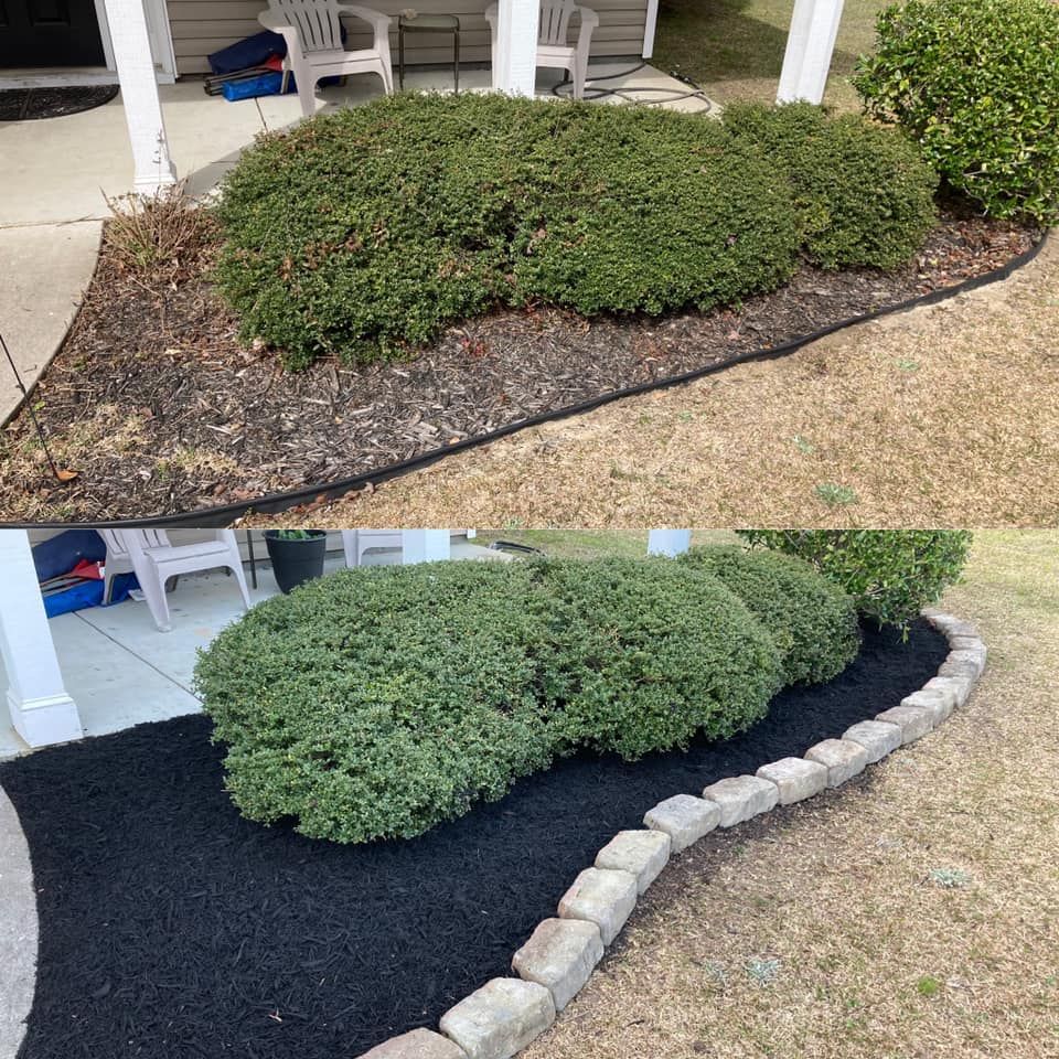 Flowerbed Installs for White Sands Landscaping in Myrtle Beach, SC