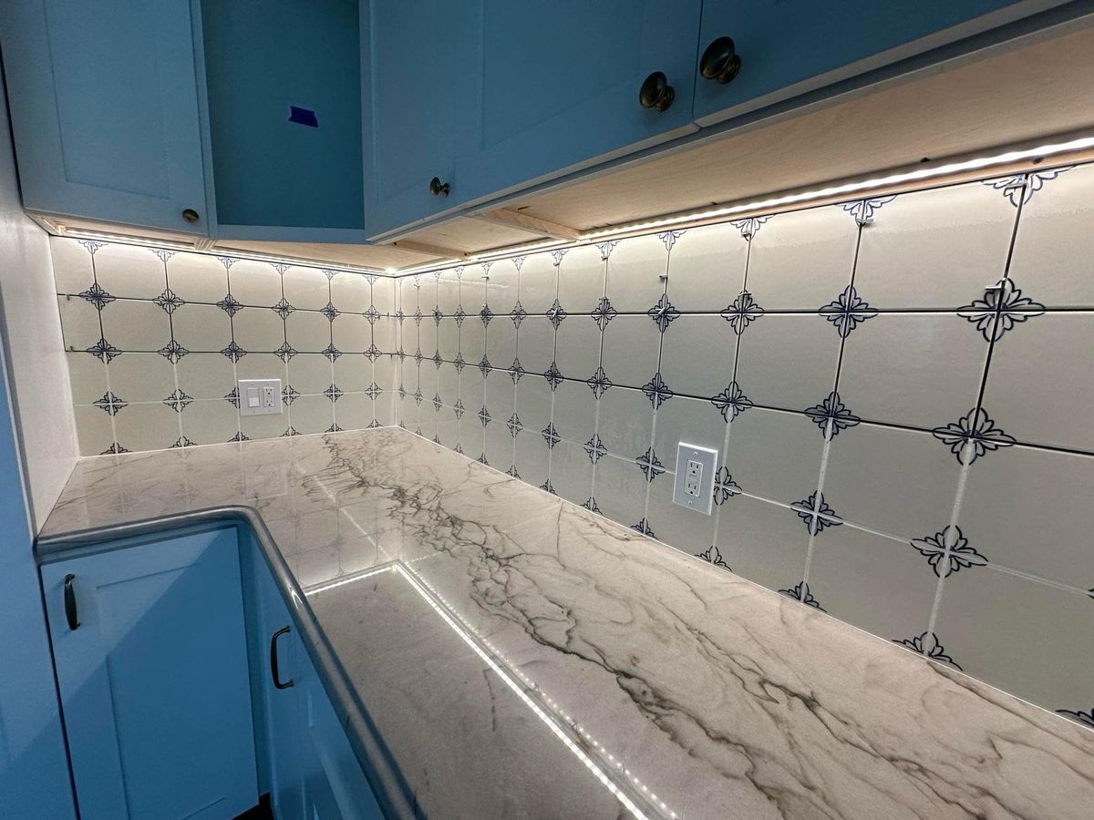 Tiling for Ramos Pro Painting & Construction in East Rockaway, NY