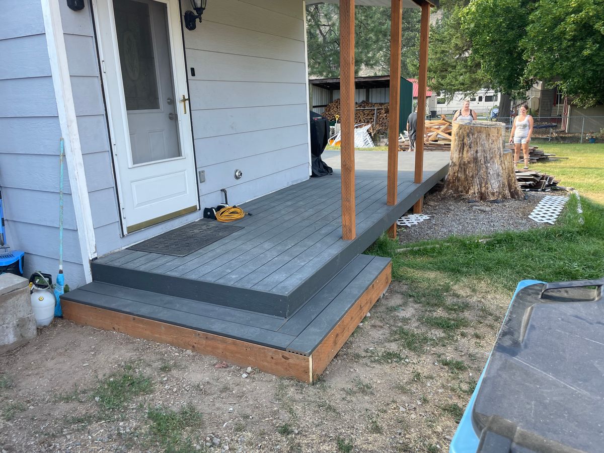 Deck & Patio Installation for J&S Development in Superior, MT
