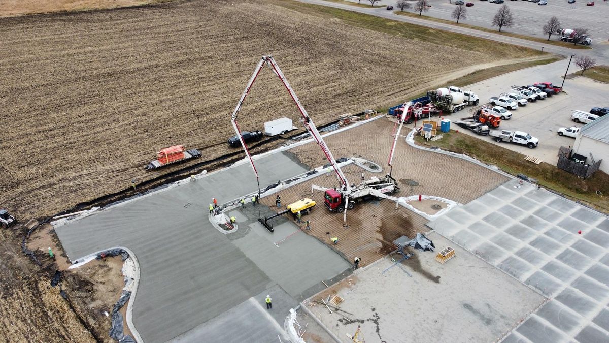 Concrete for Midsota Construction Services in Willmar, MN