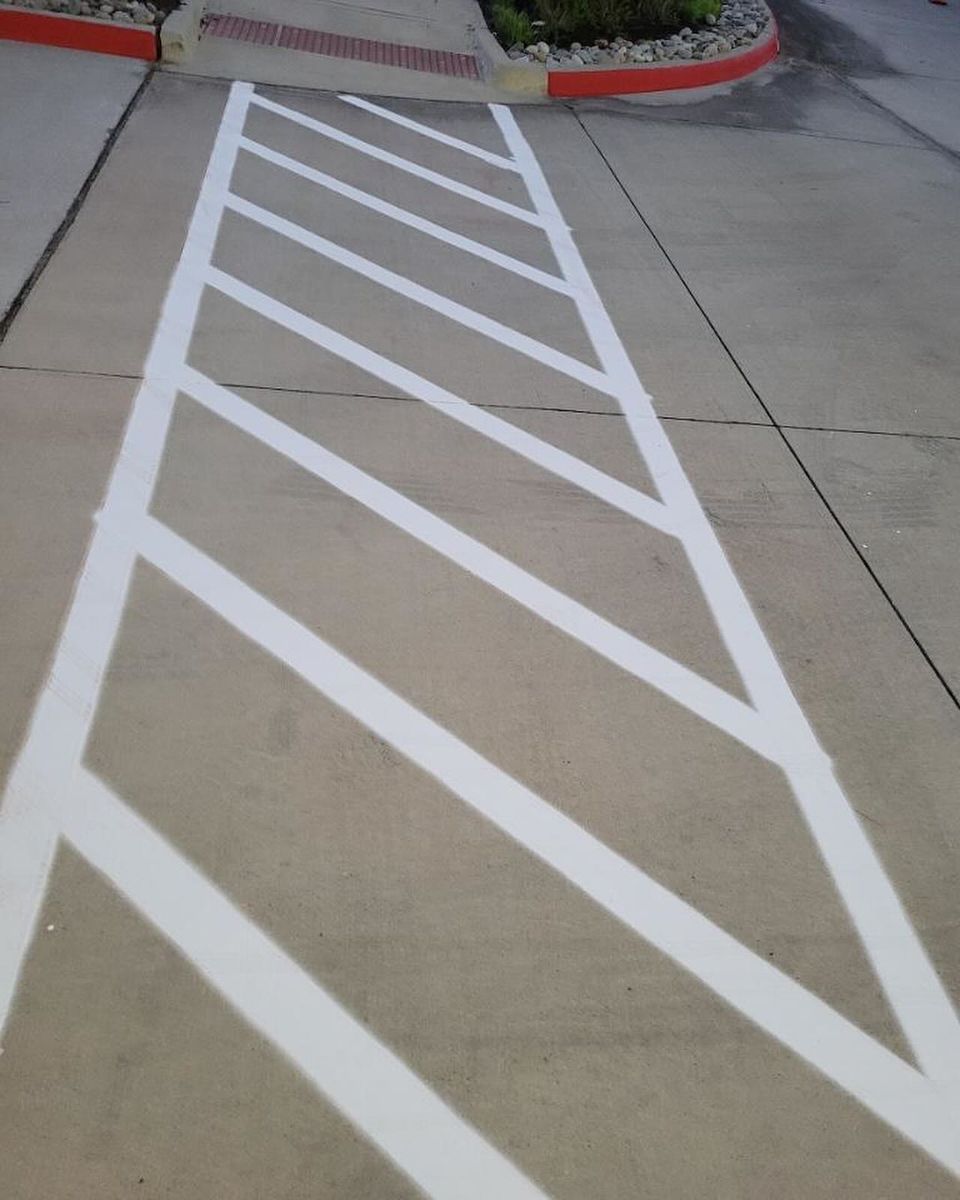 Concrete Repair for Landmark Pavement Solutions in Dallas, TX