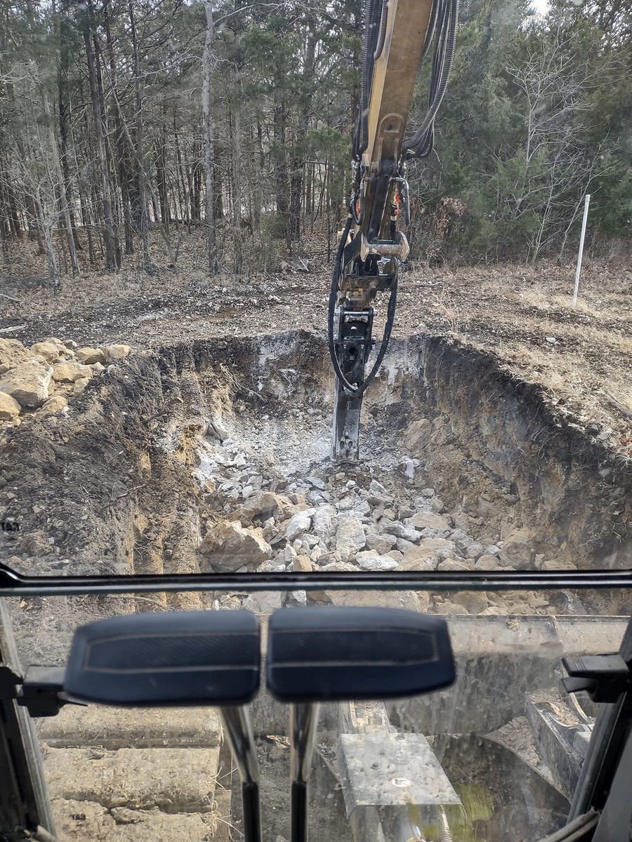 Foundation Digging for Stewart And Son Excavating LLC in Nixa, MO