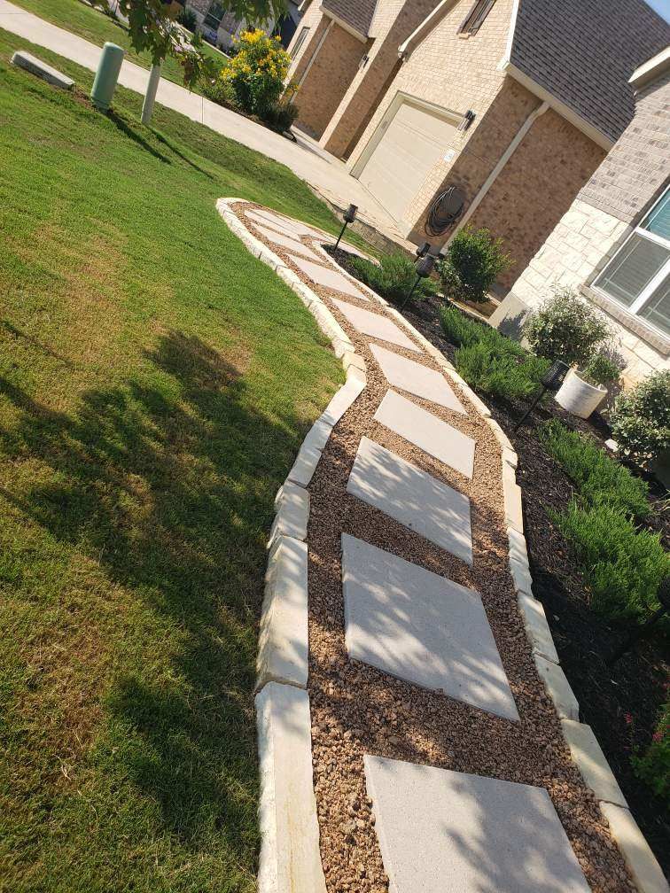 Patio Design & Construction for DR Landscape in San Antonio, TX
