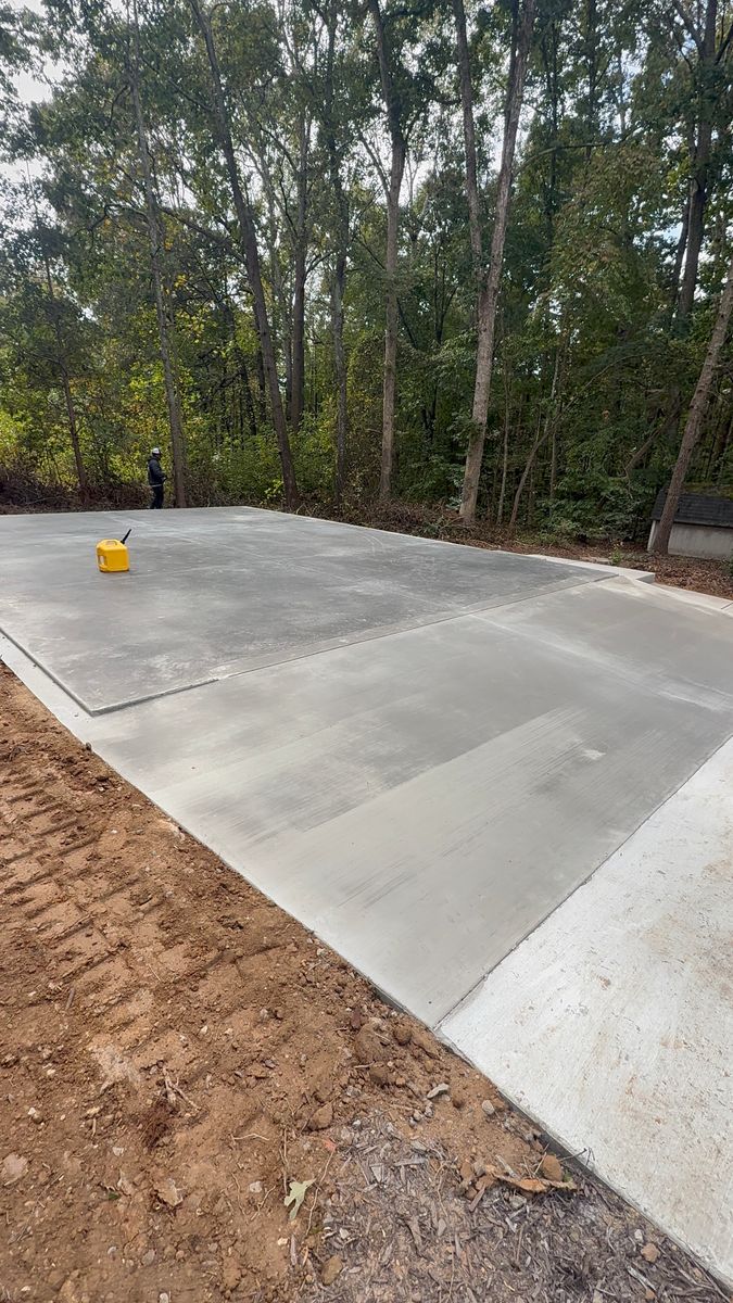 Concrete Slab Construction for DMGZ Concrete in Winston-Salem, NC