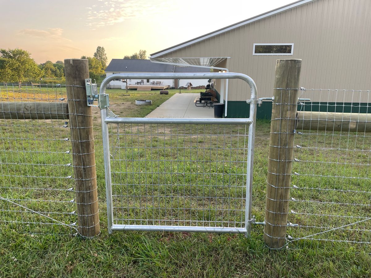 Commercial Fencing for TMF Services in Lapeer County, MI