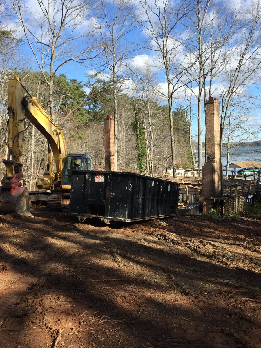 Demolition for Lanier Excavating LLC in Bedford County, VA