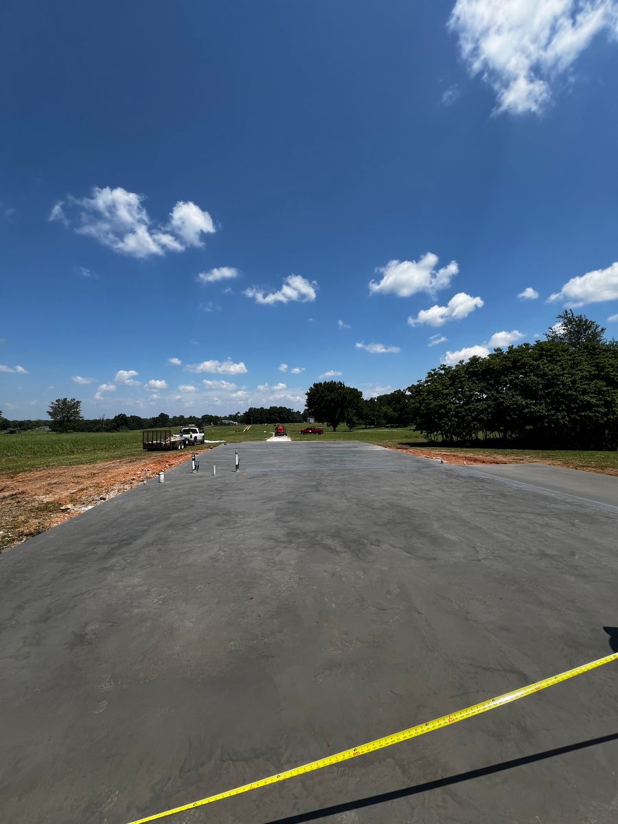 Flatwork for Modern Concrete LLC in Lowell, AR