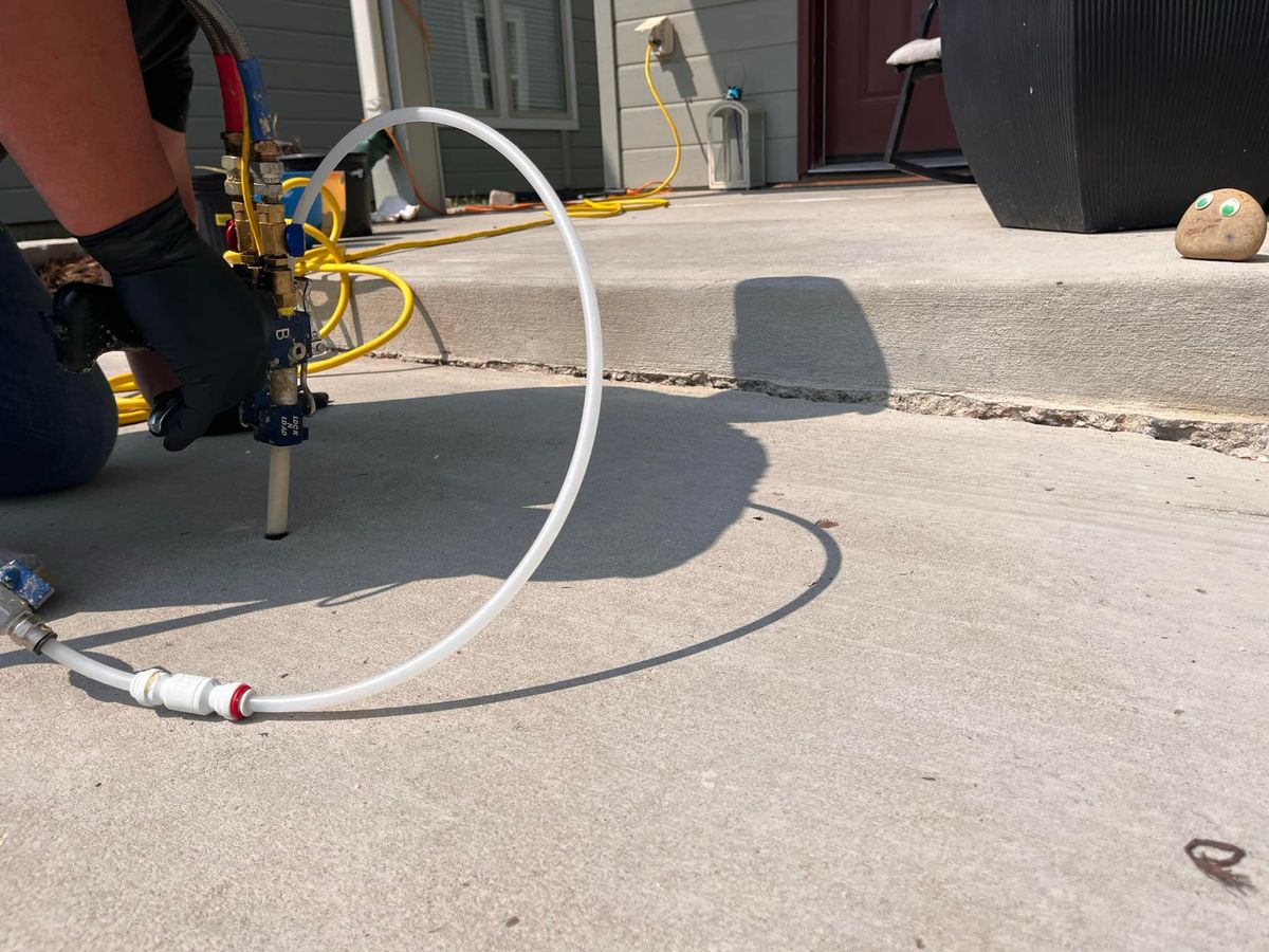 Concrete Leveling for Dakota Concrete Leveling & Spray Foam Insulation in Breckenridge, MN