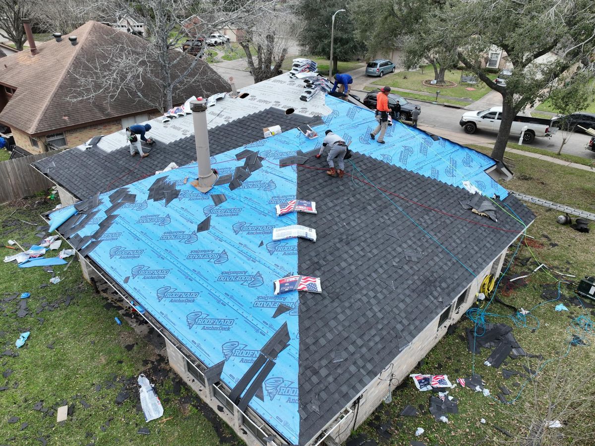 Roofing Installation for Home Pros Roofing in Houston, TX