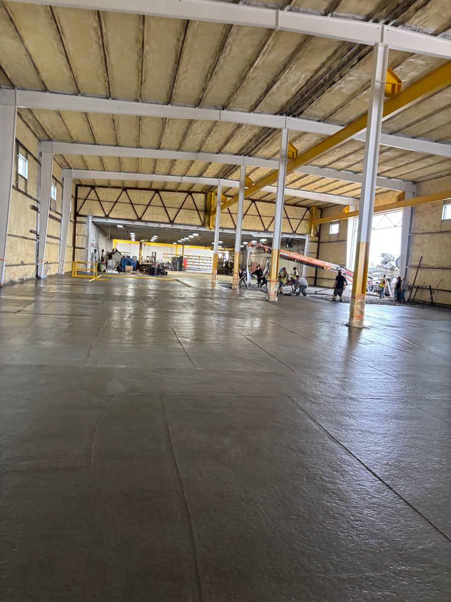 Concrete Slab Construction for Karasch Concrete & Masonry in Sartell, MN