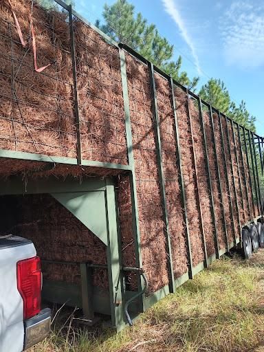 Pinestraw for BAM Another Pinestraw Lot in Flowery Branch, GA