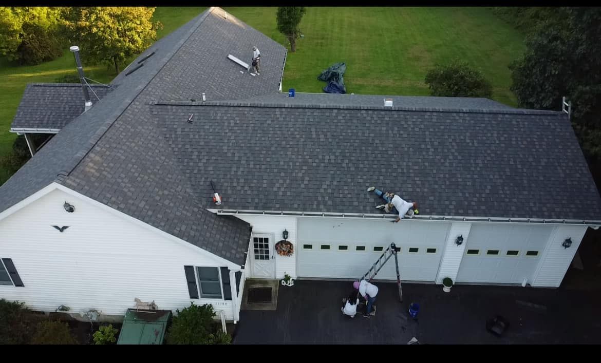 Roofing Installation for RFK Contracting in Wolcott, NY