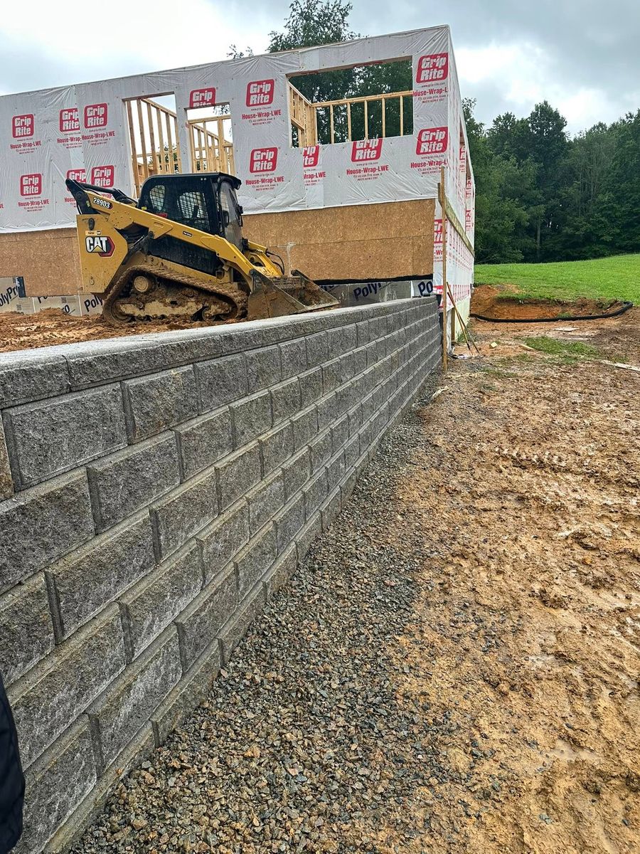 Hardscape Installation for Trophy Ridge Grading & Hauling in Mountain City, TN