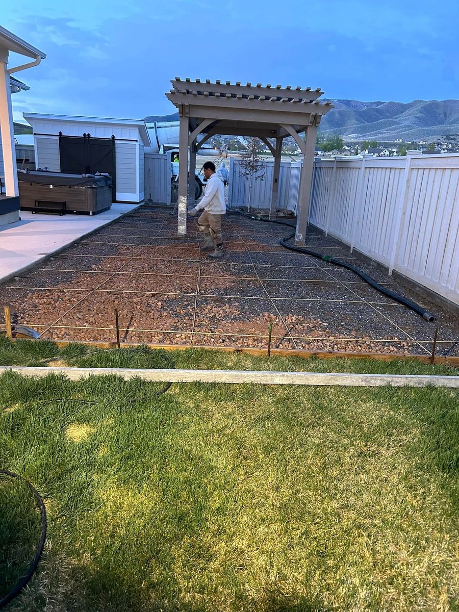 Сoncrete Installation for Hifo Construction in Spanish Fork, UT
