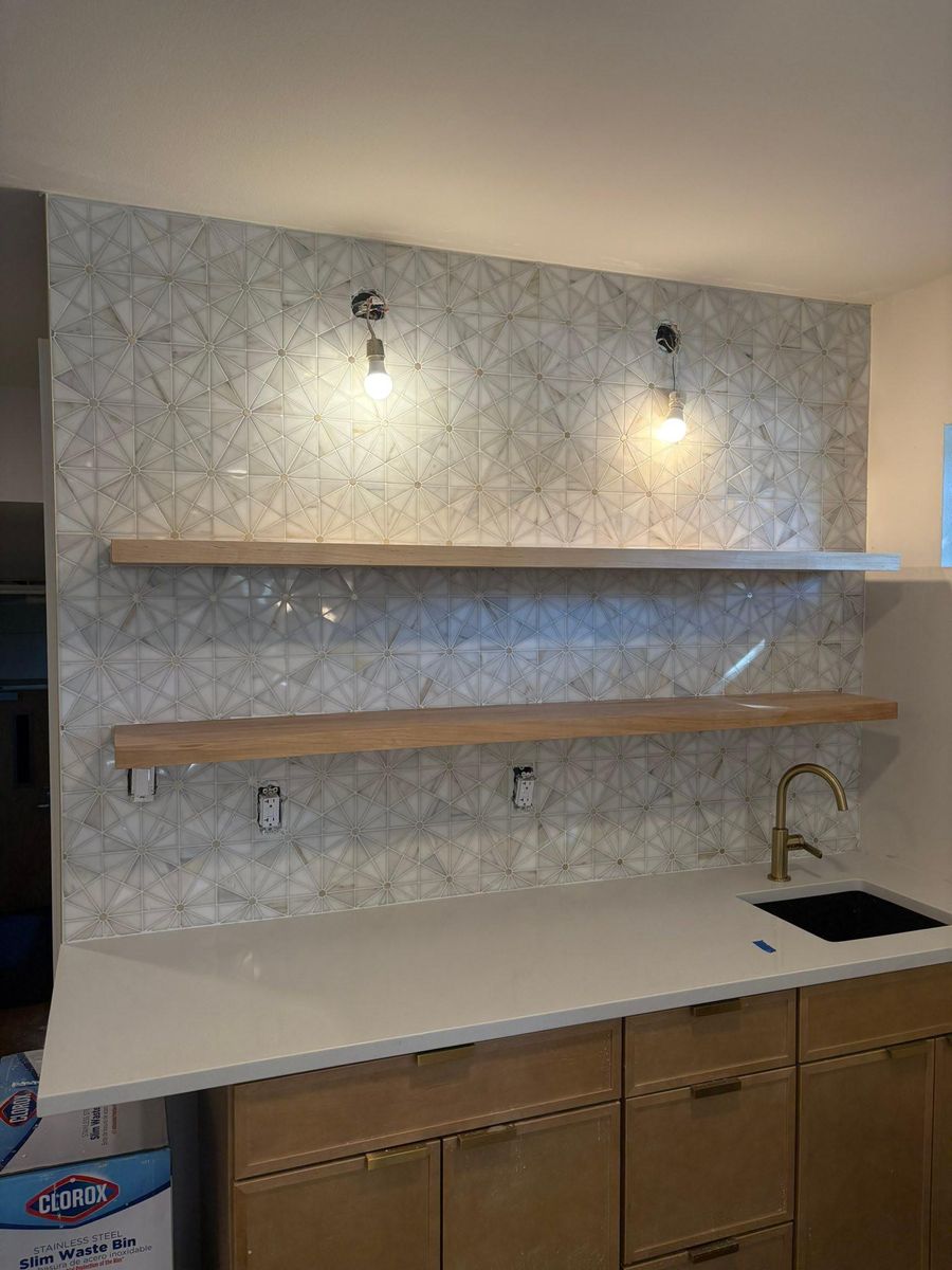 Backplashes for D&M Tile in Denver, CO