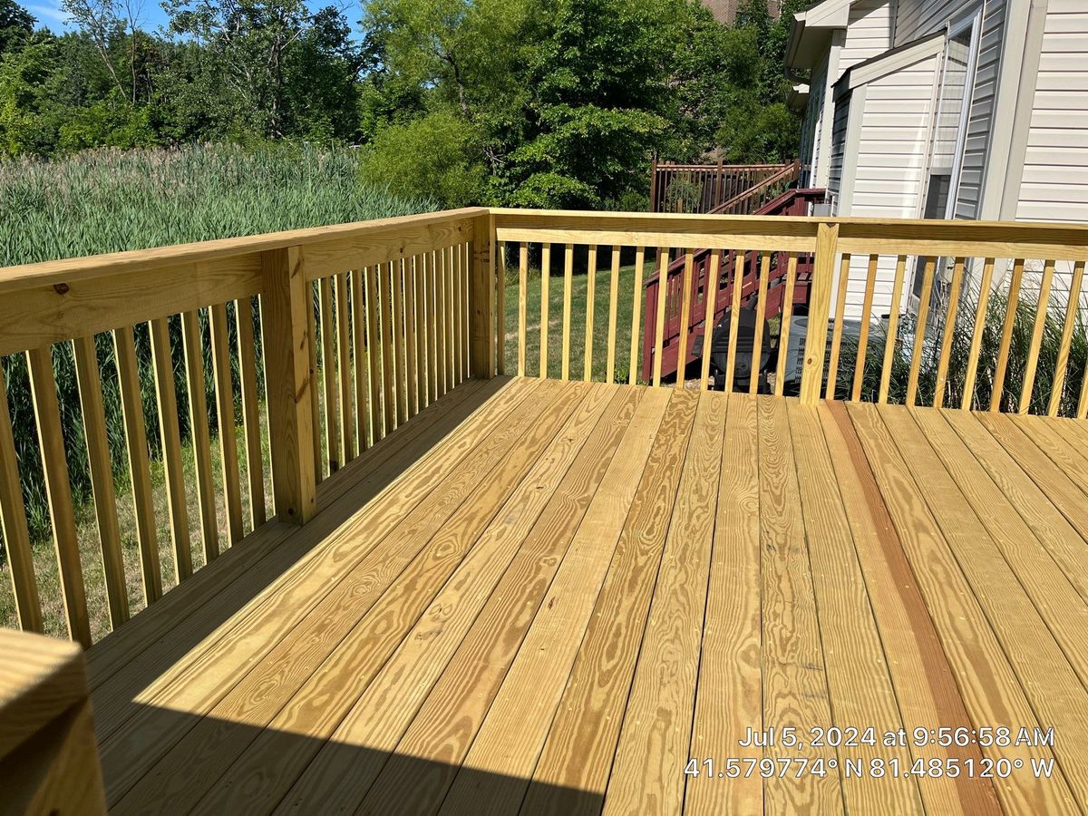 Decks & Patios for Hilltop Drafting & Design LLC in Geauga County, Ohio
