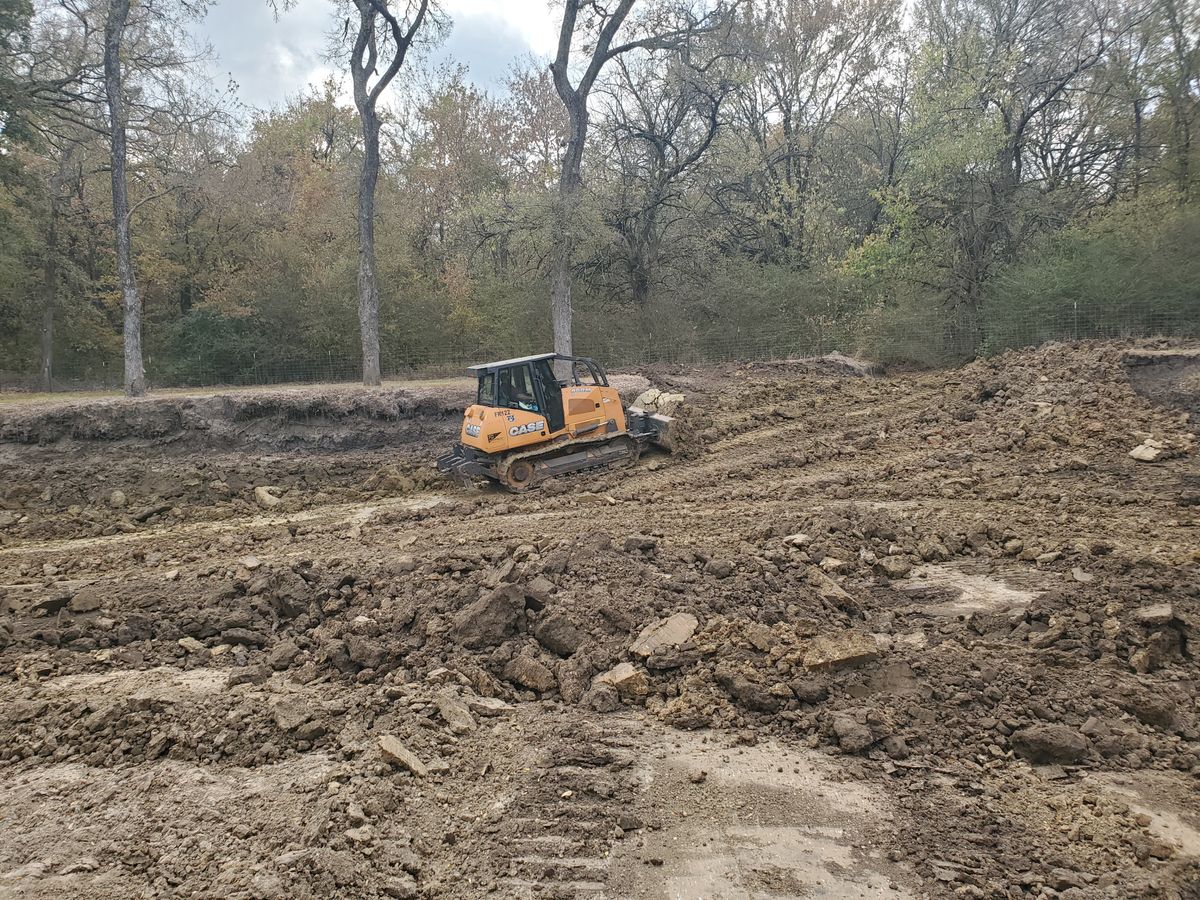 Excavation for Honey Do Dirtworks LLC in Bonham, TX