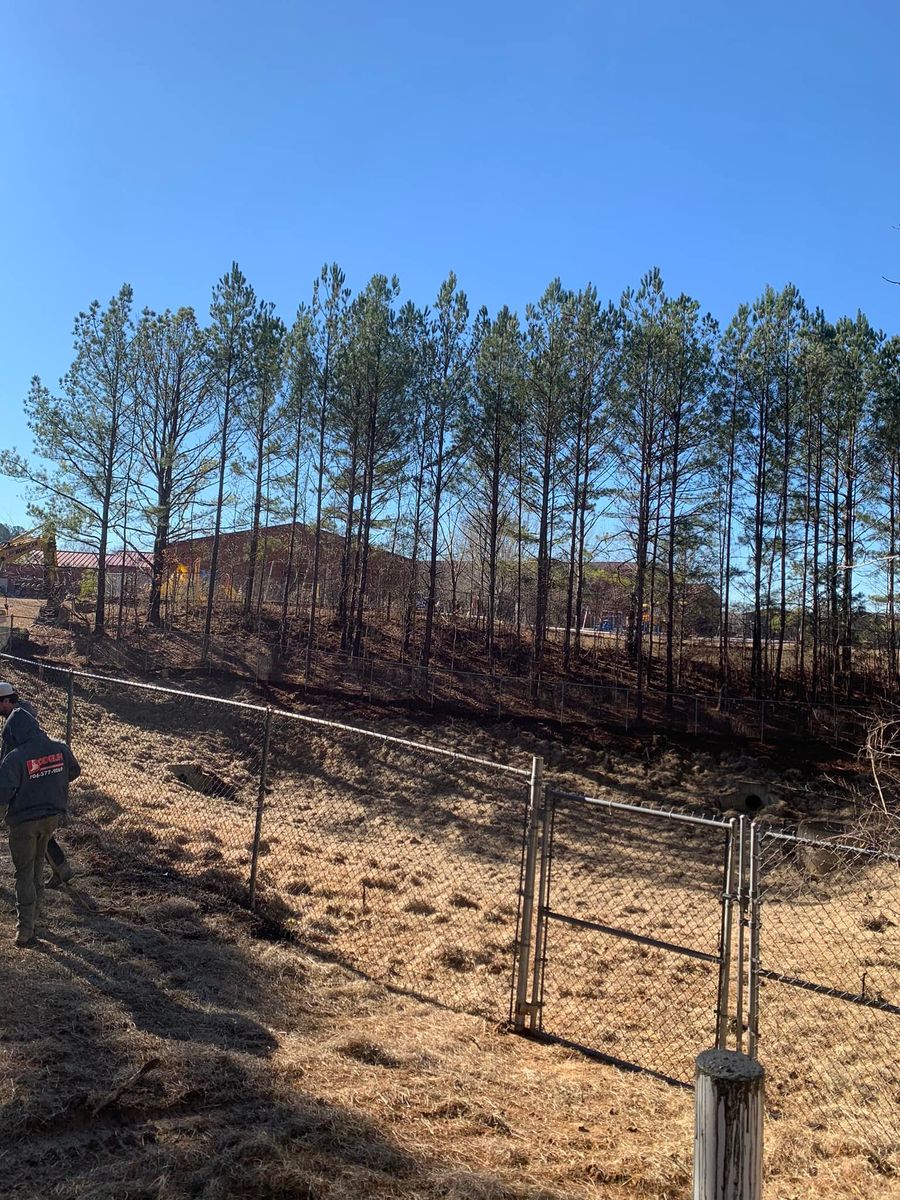 Excavation and site prep for Dodelin Grading and Septic in Fortson, GA