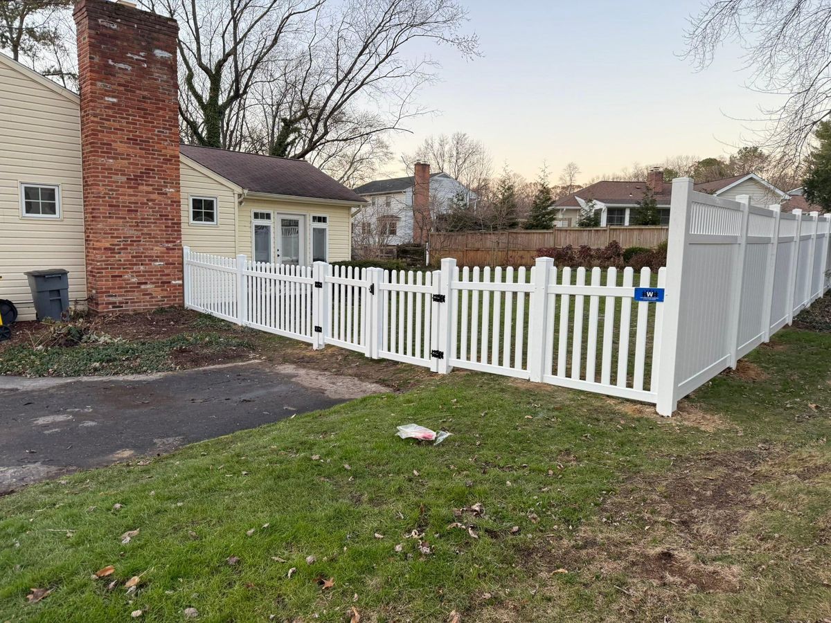 Fence Installation for Williams Fence Company in Annapolis, MD