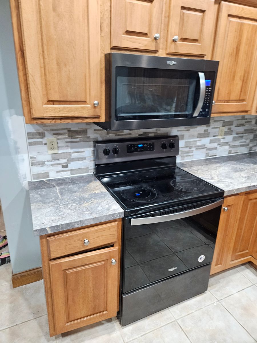 Kitchen Renovation for John Colvin's Home Improvement in Modoc,  IN