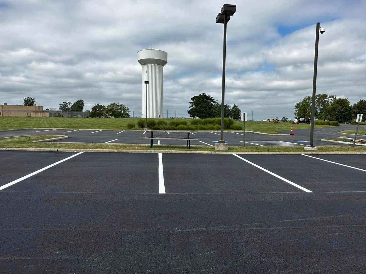 Parking Lot Striping for Ronnies Line Striping in Kenton, OH