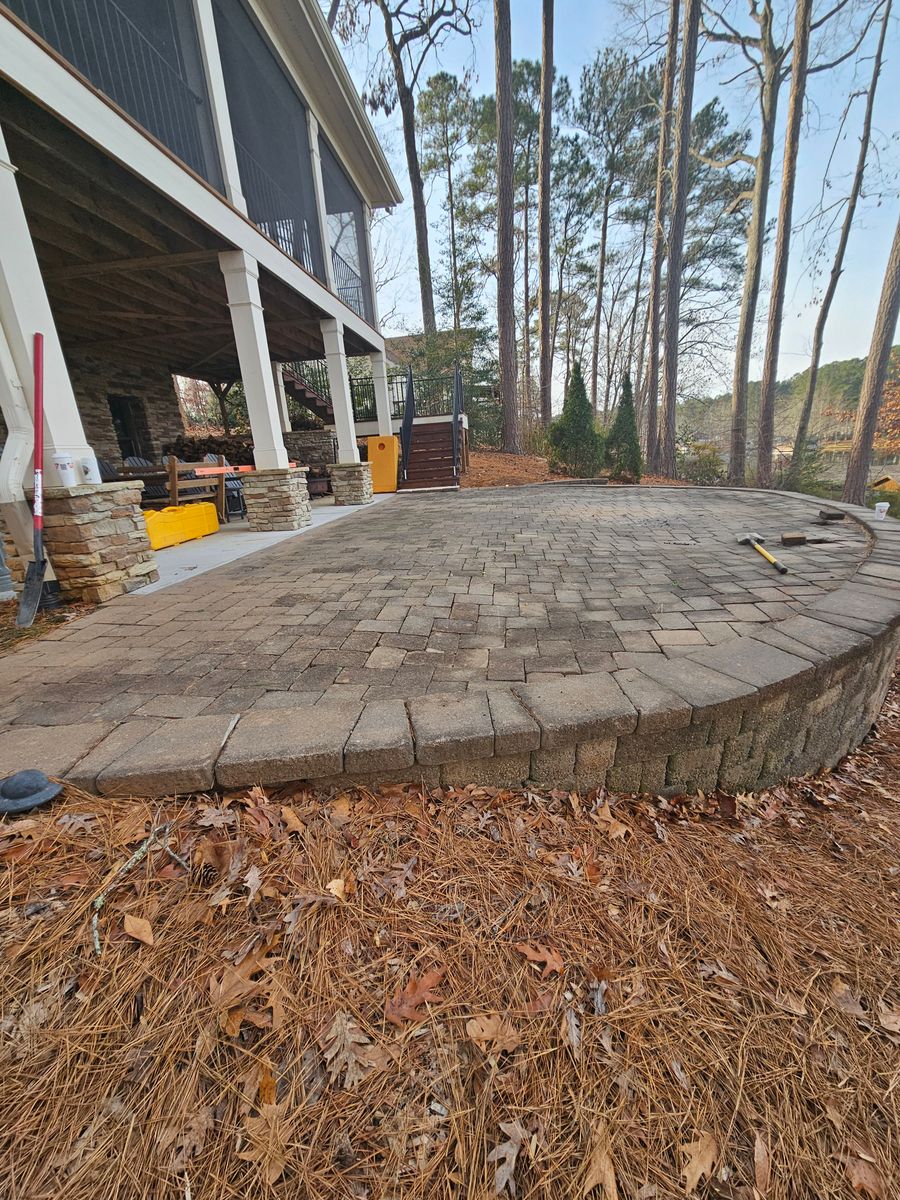 Hardscape Installation for RA Lawn Care, Landscape & Hardscape in Littleton, NC
