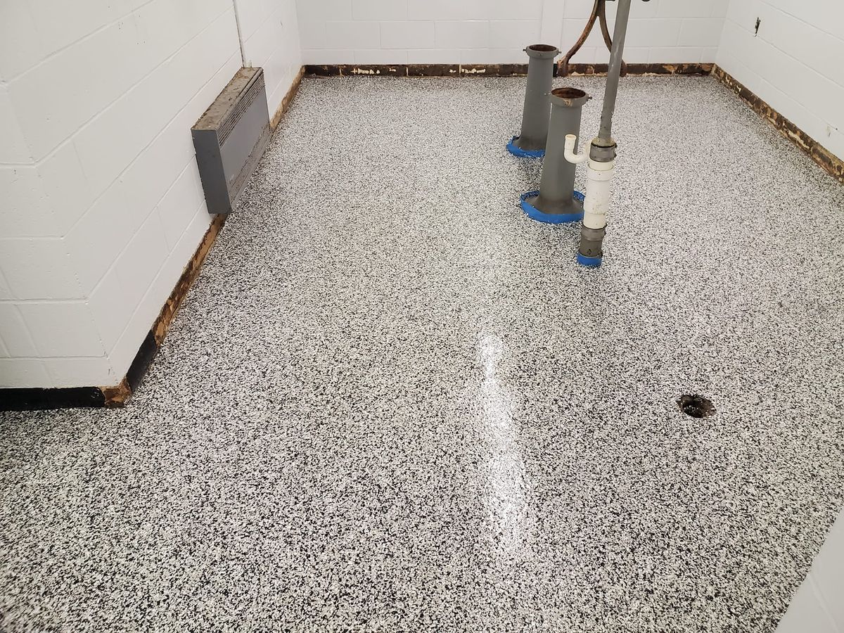 Floor Installation for AR Epoxy Flooring in Ada, OH